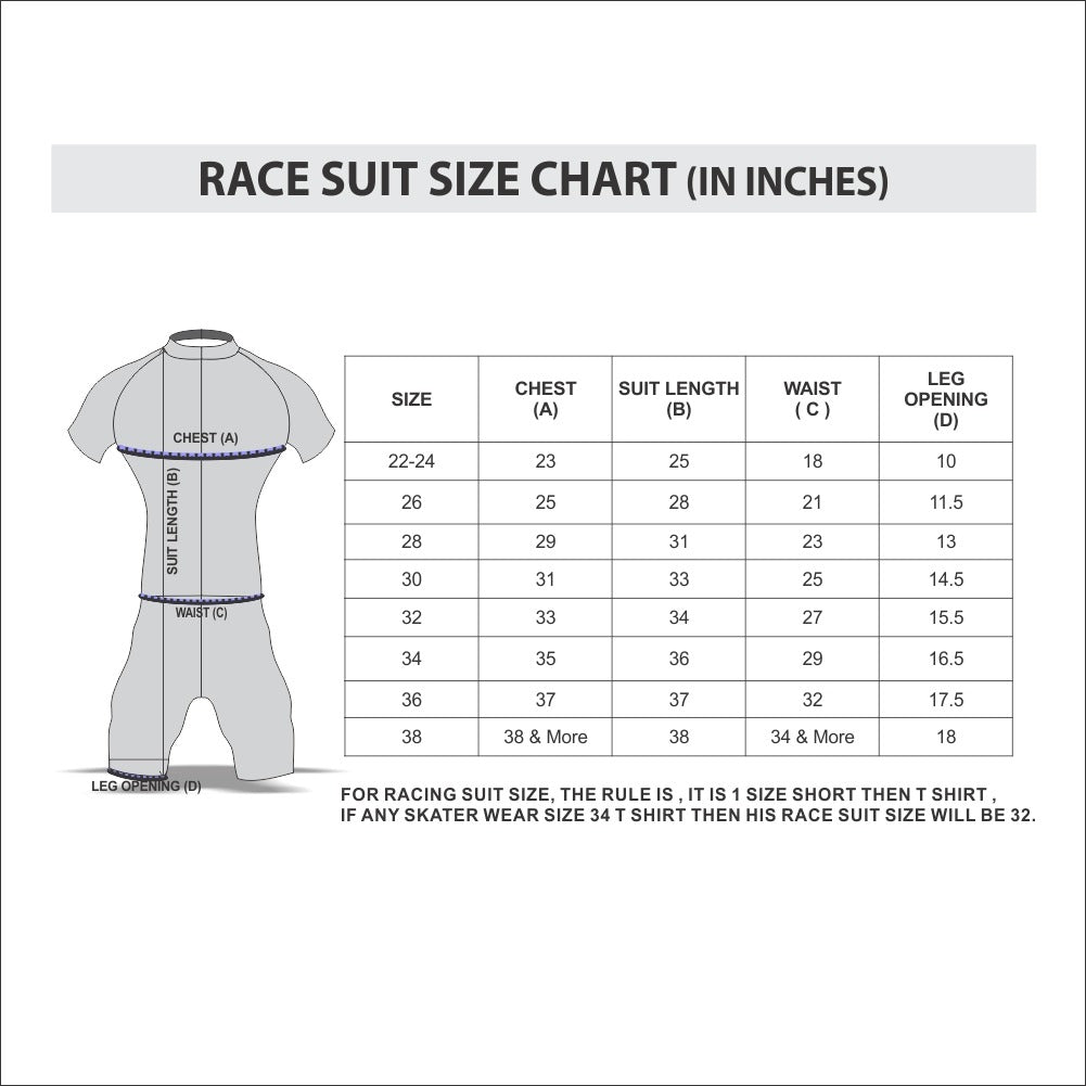 PROSKATE SPEED RACING SUIT (RSP1A21)